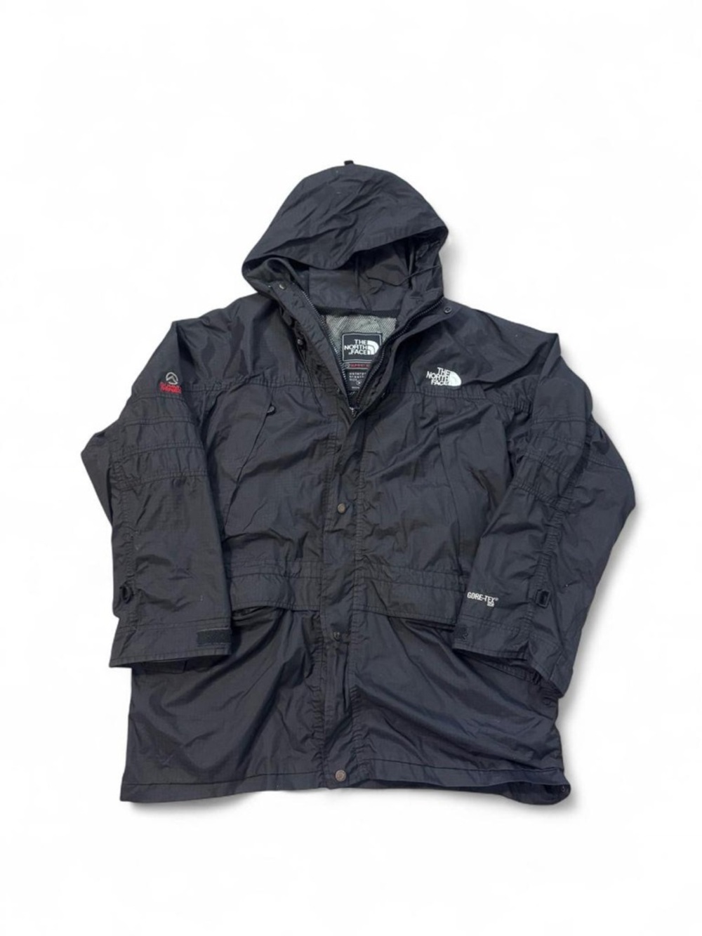 Vintage the north face summit series Goretex mountain jacket black XXL mens Read